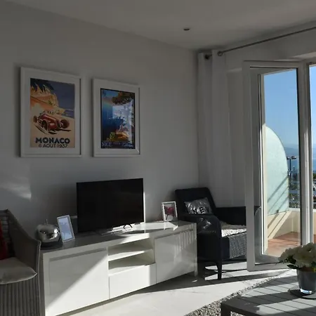 Luxury Seaview Belvedere, Apt A Lägenhet Antibes